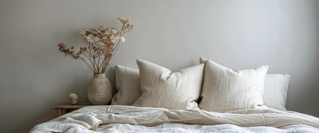 Clair Obscur Design, designer d'intérieur virtuel, design intérieur Canada, organisation maison, décoration Airbnb, vie simple, décoration minimaliste de chambre à coucher blanche, décoration minimaliste de maison avec une palette de couleurs neutres de style farmhouse.